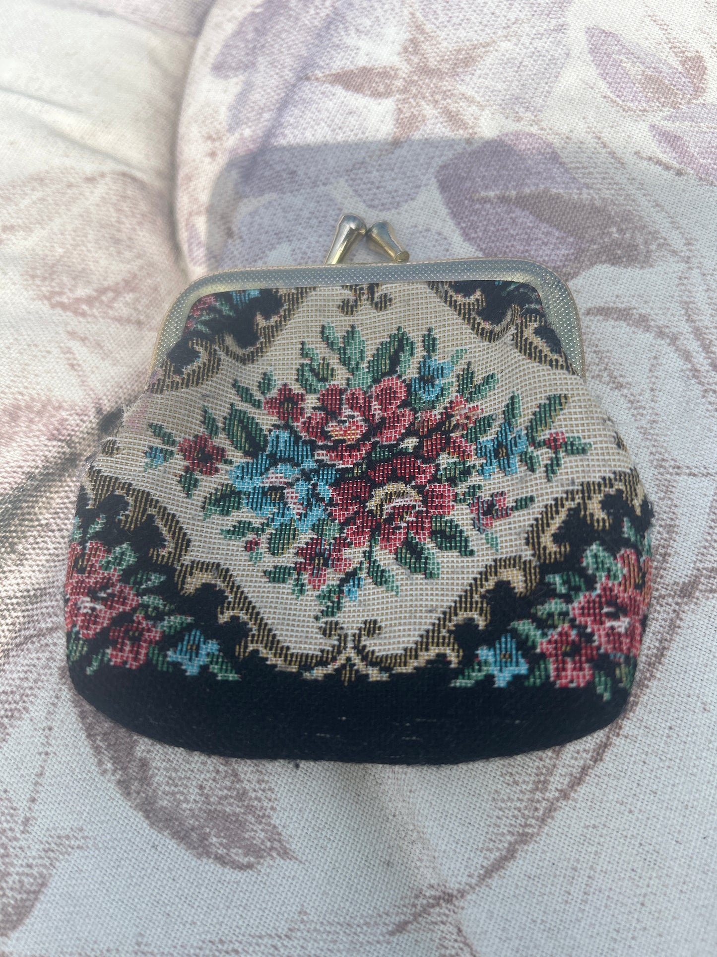 Floral Penny Purse