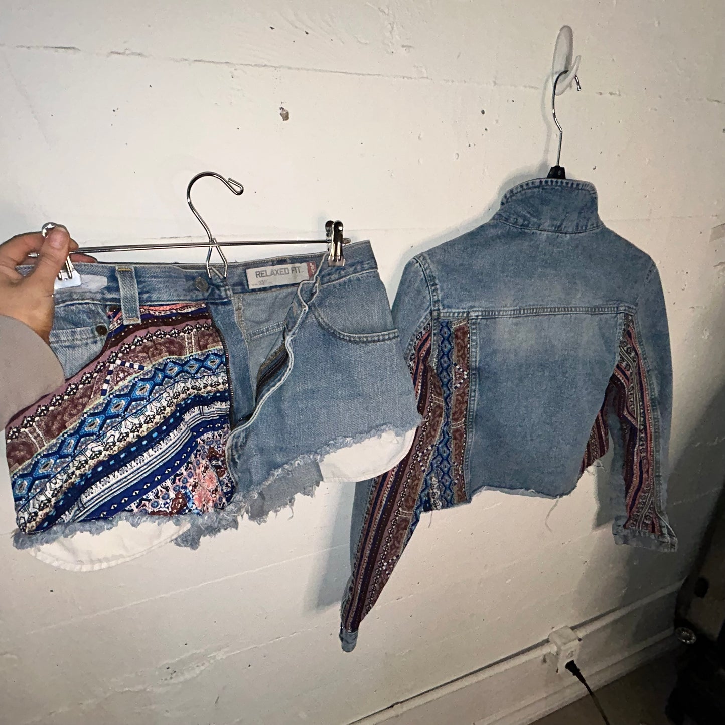 Blessed Babe Denim Set