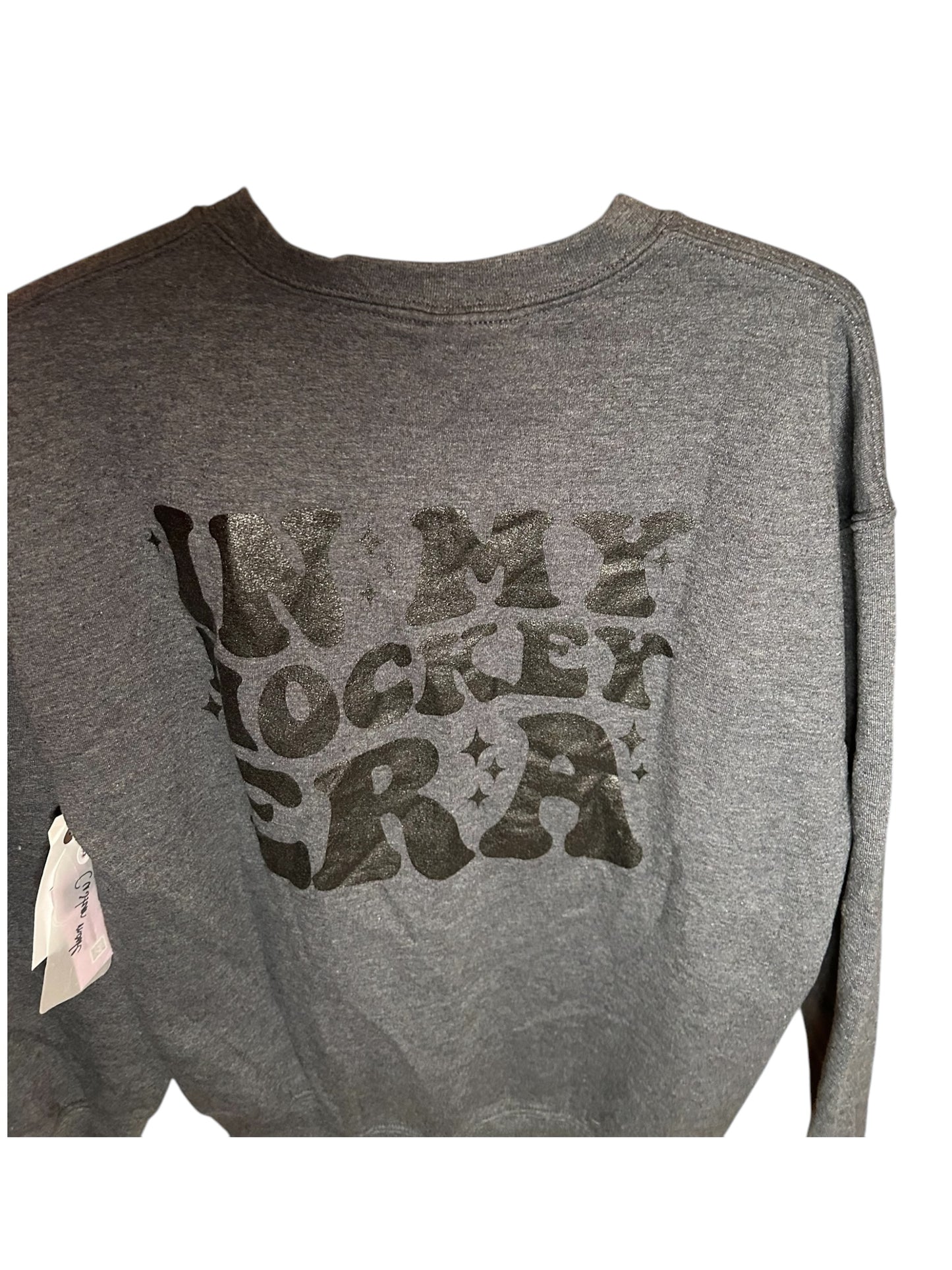 Hockey Era | S-M | Grey Crewneck