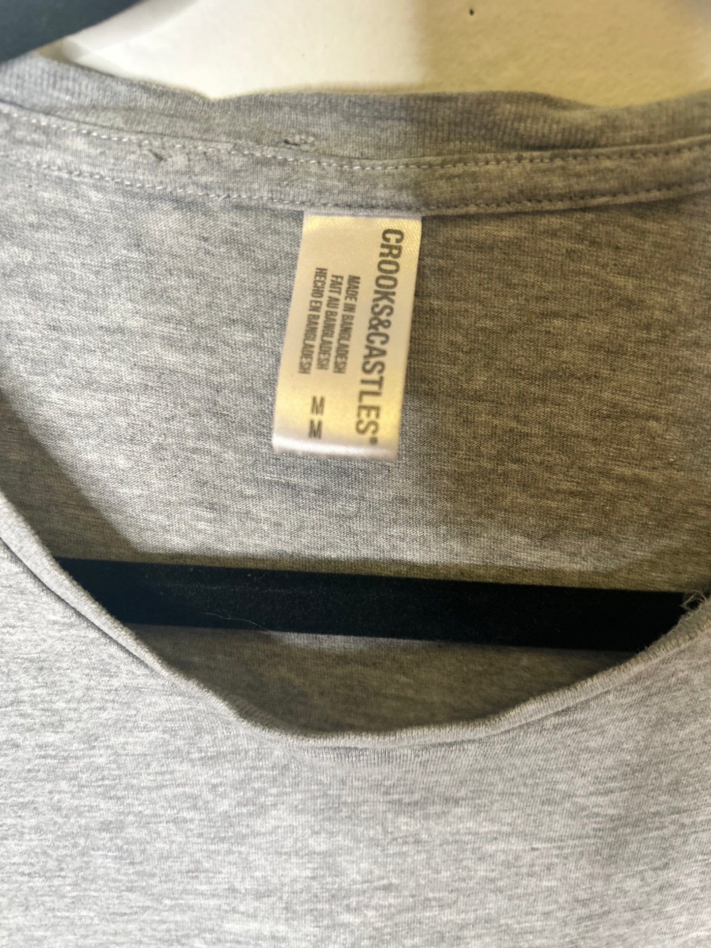 Grey Fitted Crooks and Castles | OG Sized M