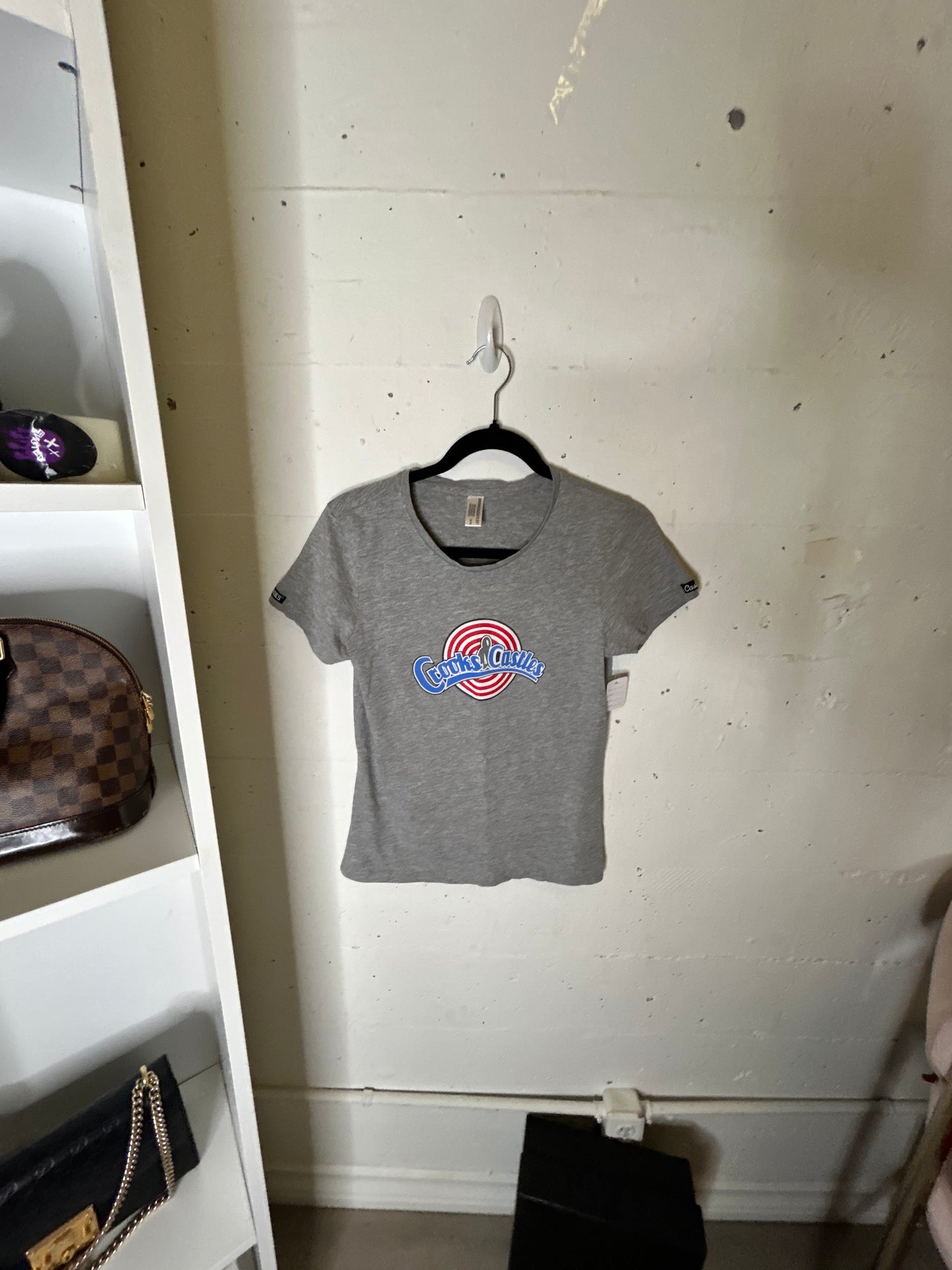 Grey Fitted Crooks and Castles | OG Sized M