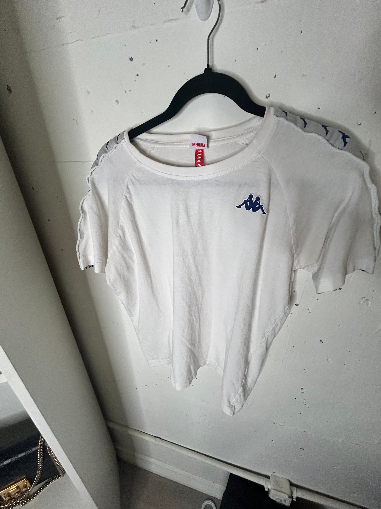No Kappa | Faded White Evic-tee S-M