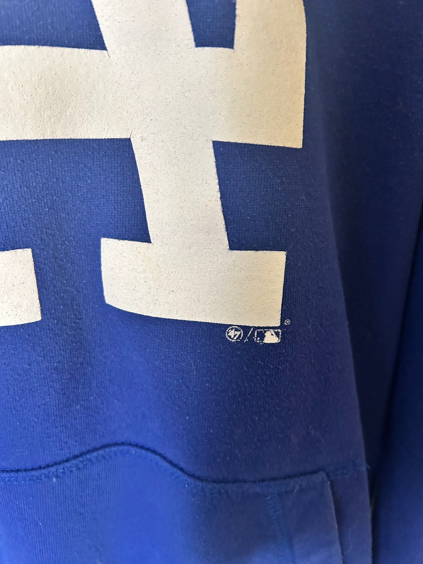 LA | Baseball ROYAL Blue Hoodie | Small