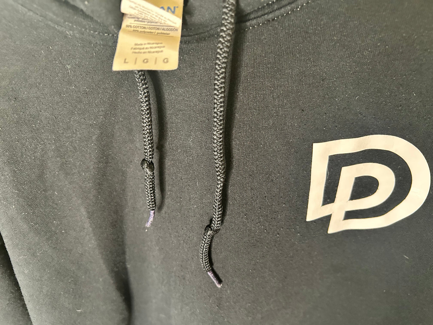 D is for Doom | Black Hoodie | Small-Medium