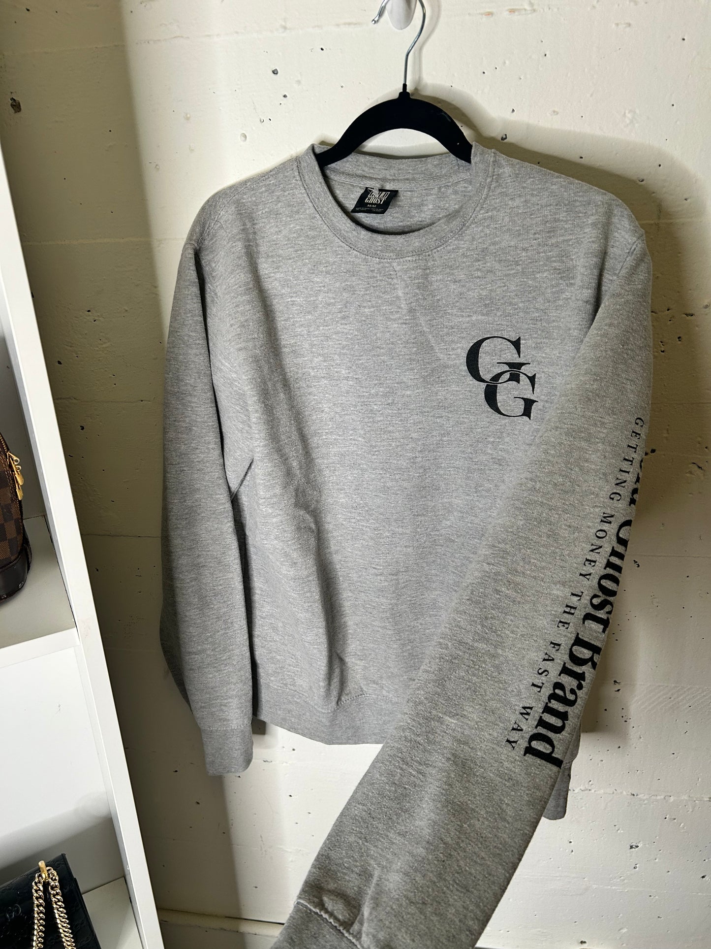 Gold Ghost OG Crew Sweatshirt | Small-Medium