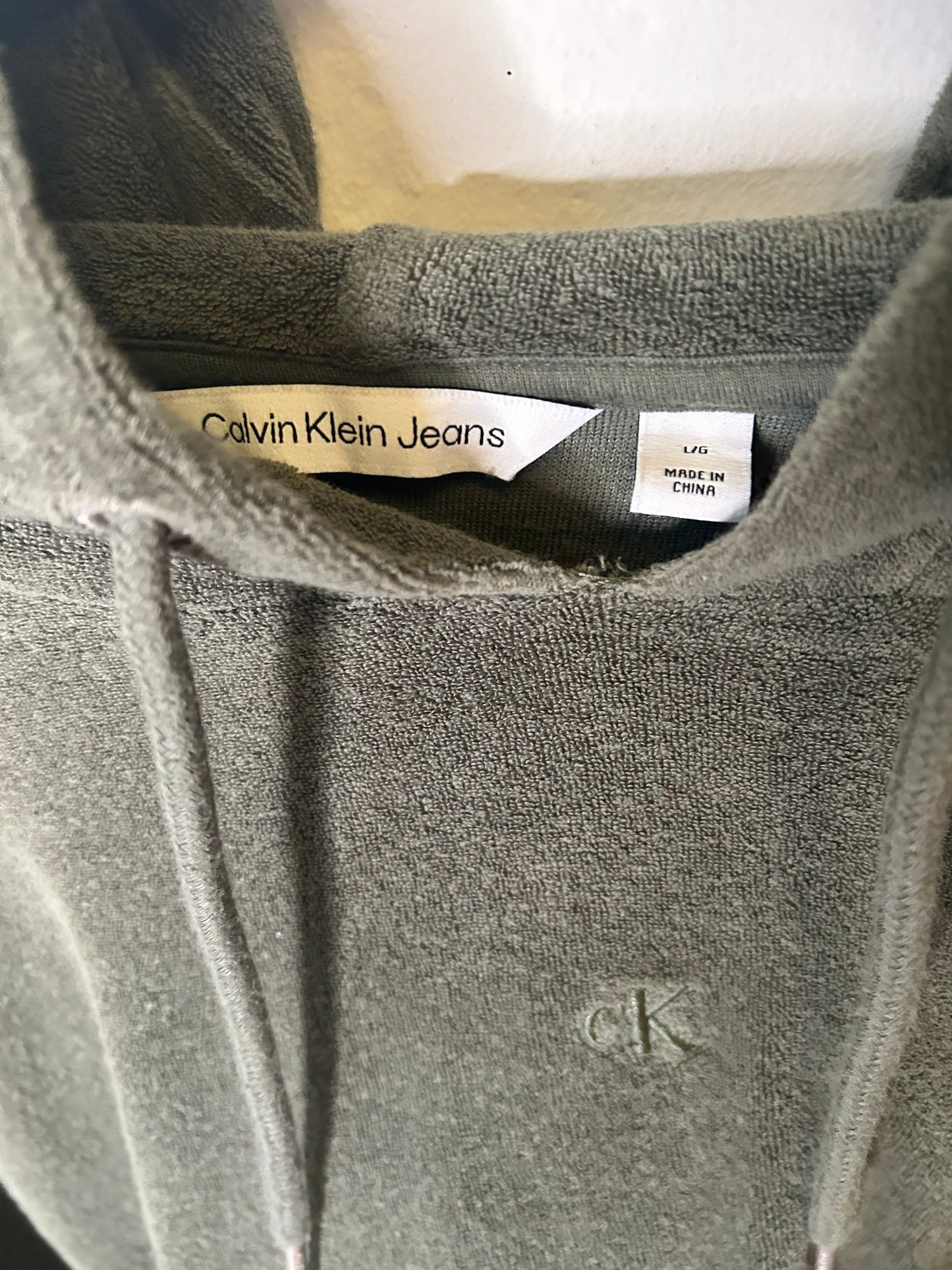 CK | Forrest Green Towel | Throw over or Hoodie