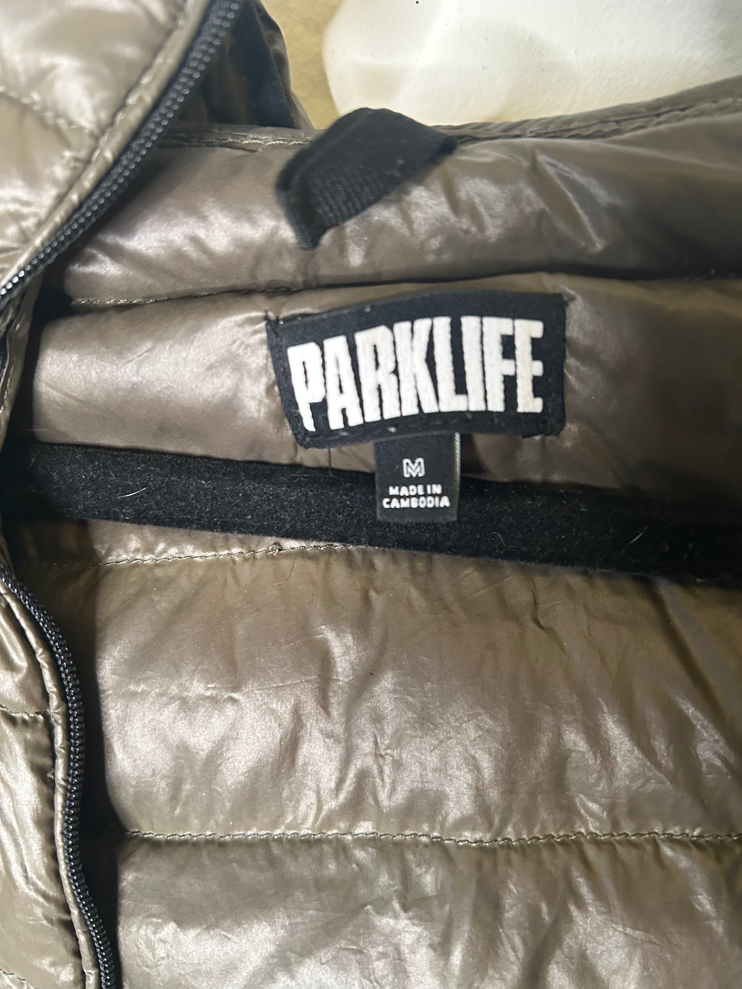 Olive PARKALIFE | Lightweight Puffer | Medium
