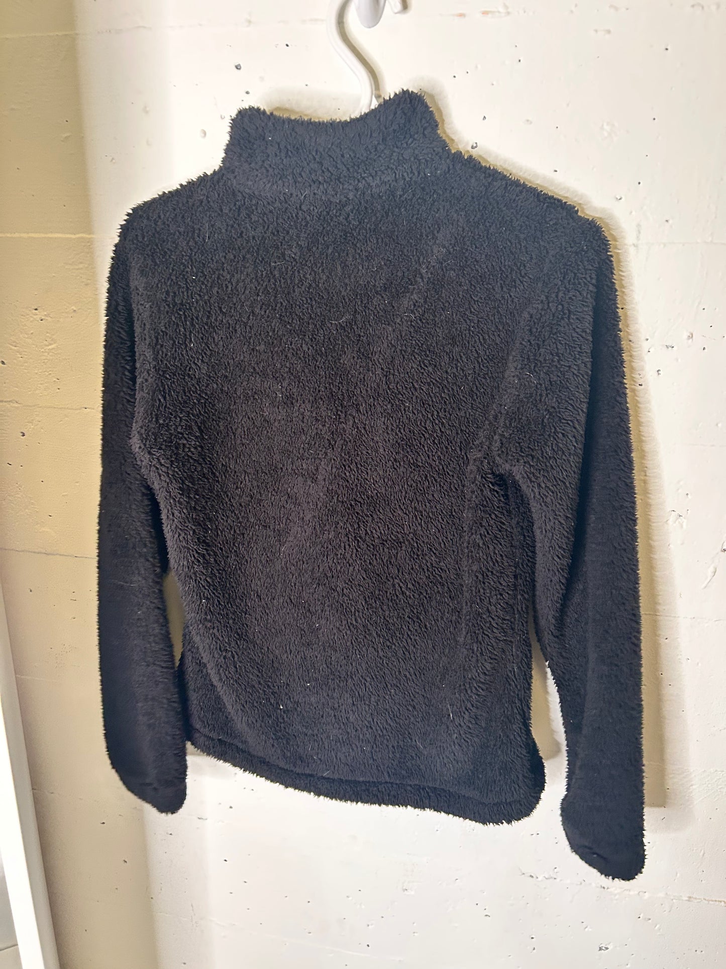 Cozy Black Half-Zip | Small
