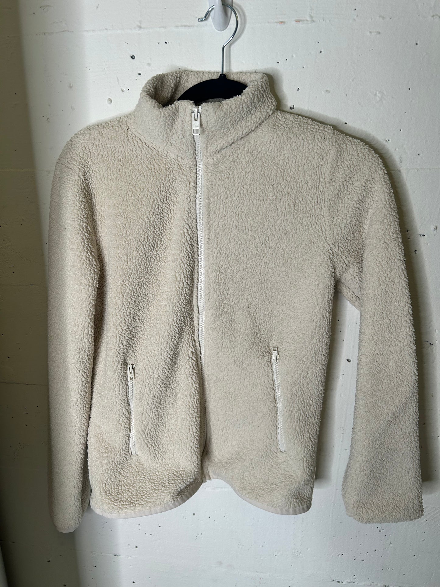 TNA Full-Zip Teddy Sweater