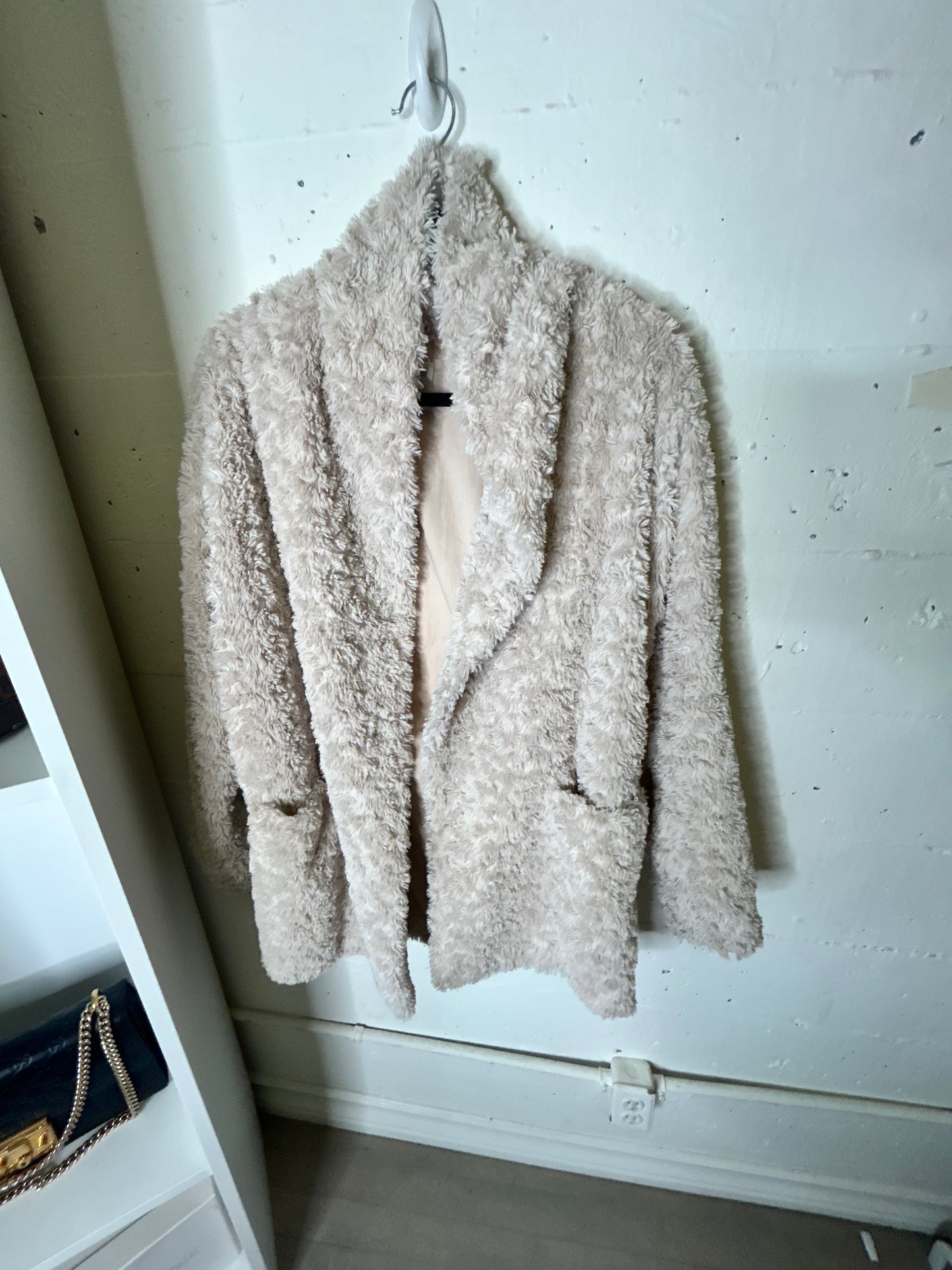 Wilfred OG | One-button Faux-Fur Coat