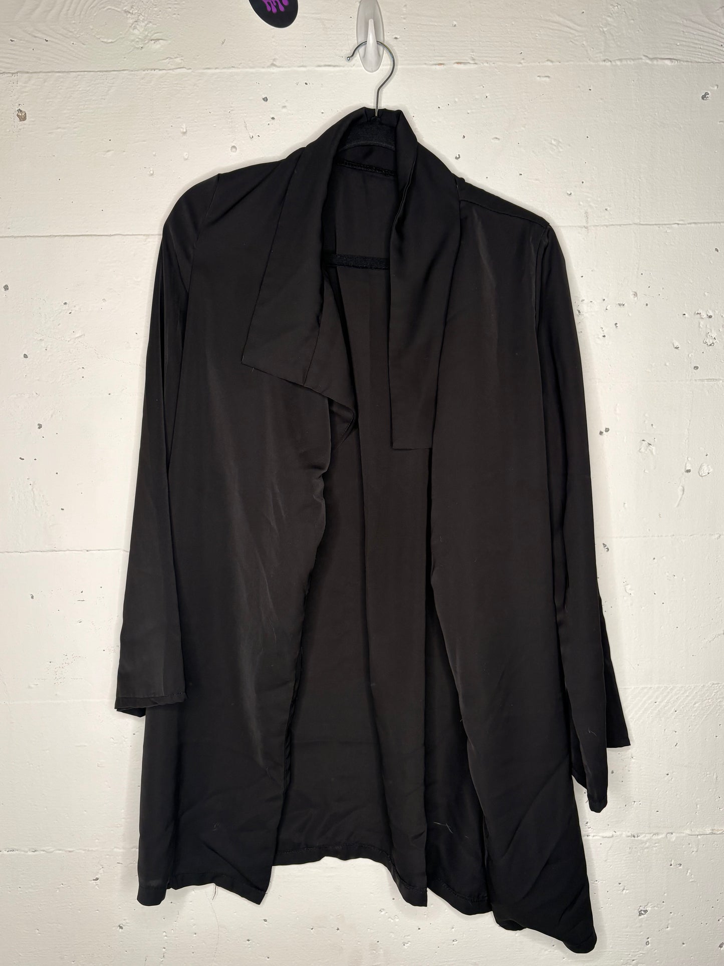 Business Casual Flowy Overcoat S-M