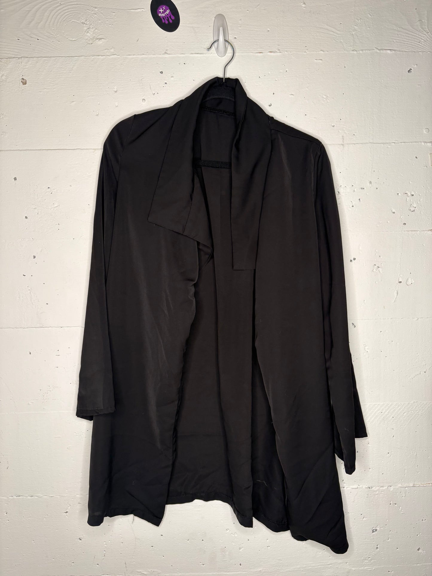 Business Casual Flowy Overcoat S-M