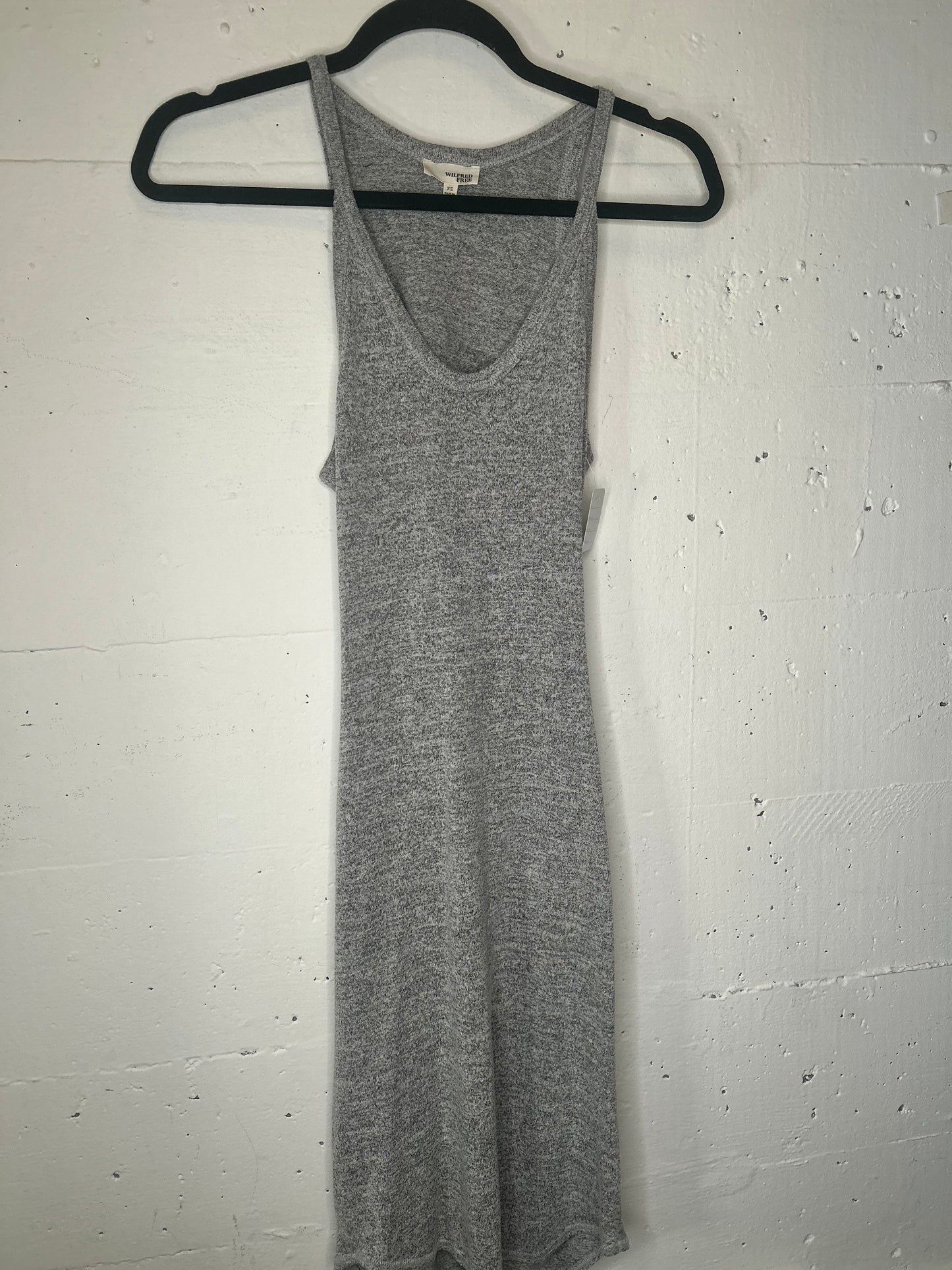 Wilfred Heather Grey Cut out Dress XS-S
