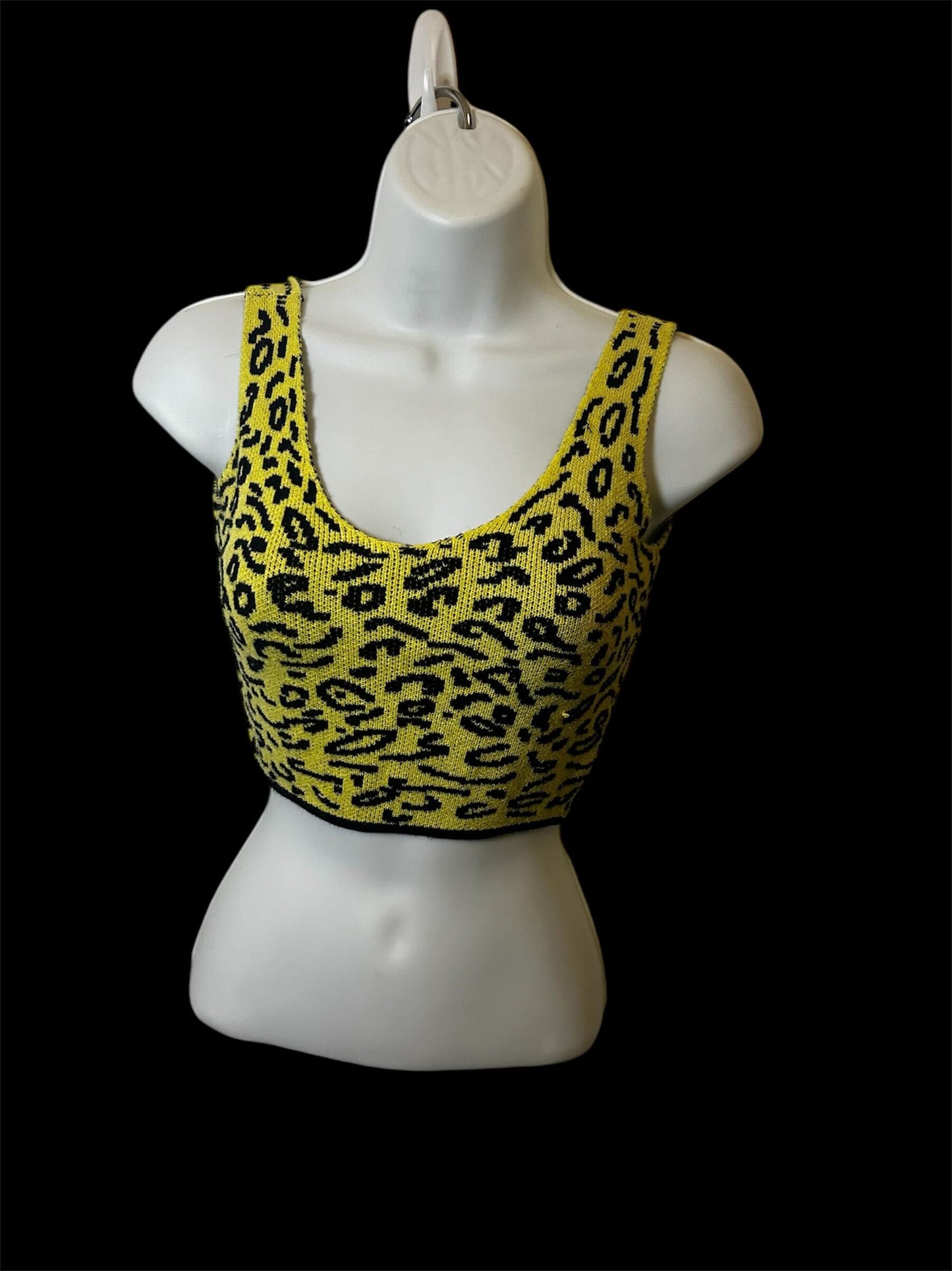 NEON Yellow Cheeto Print