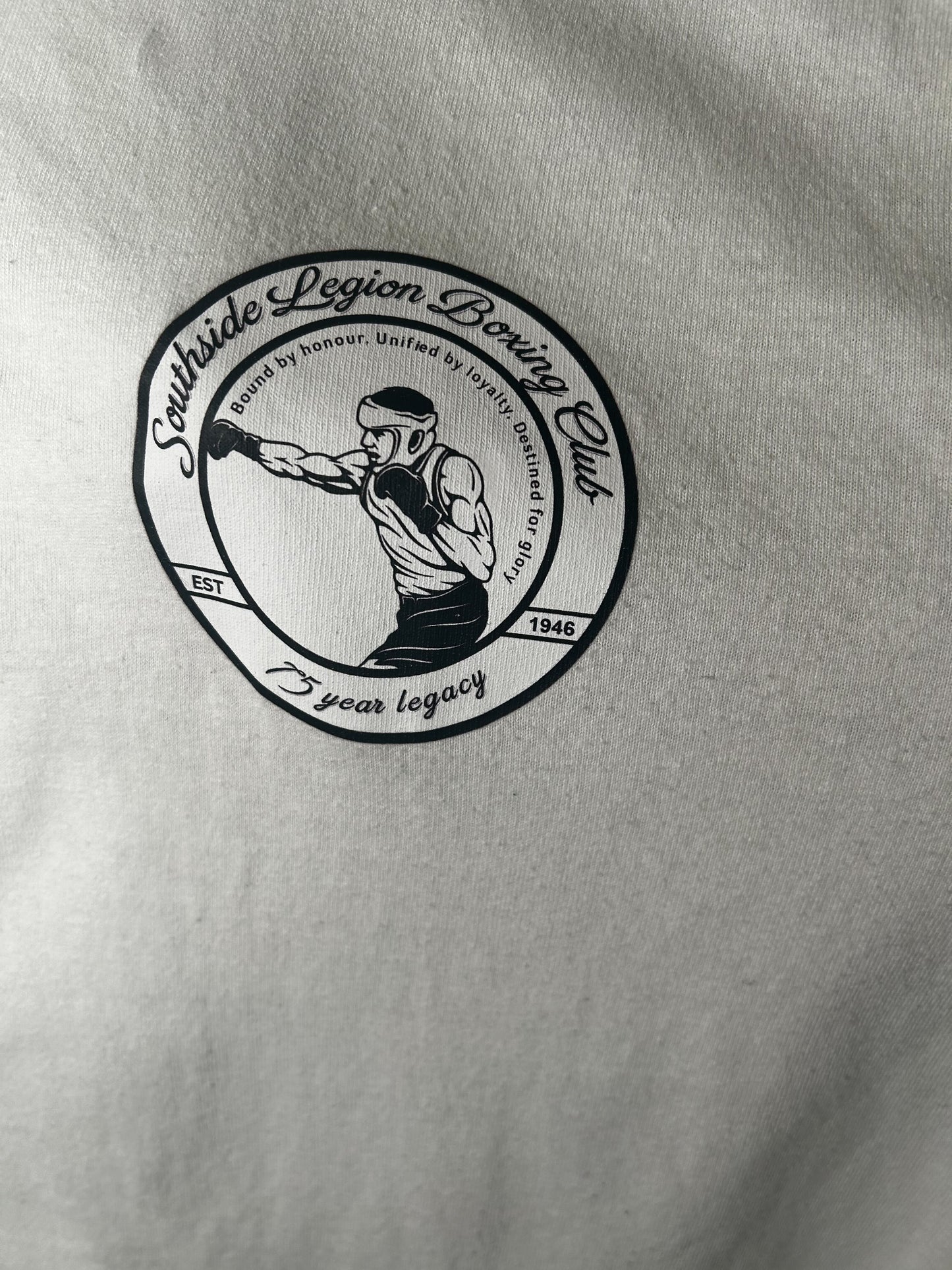 Southside Large Grey Boxing Tee