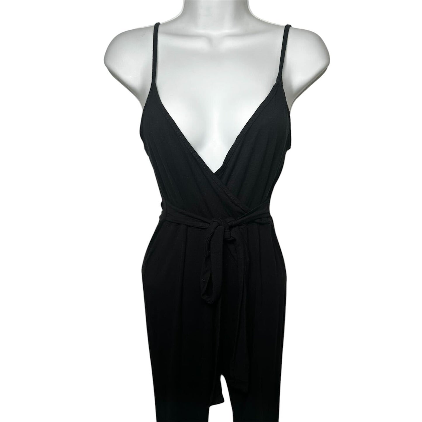 Deep V cotton onesie - Sized Small