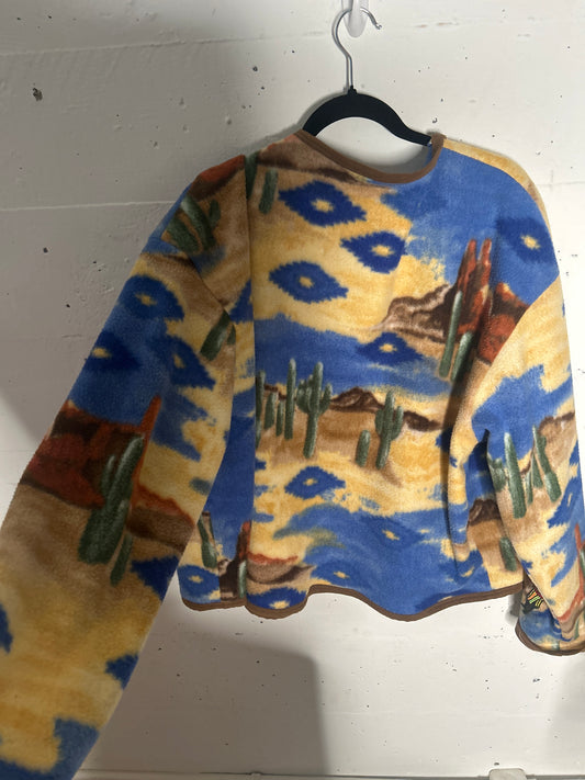 Upcycled Blanket Jacket