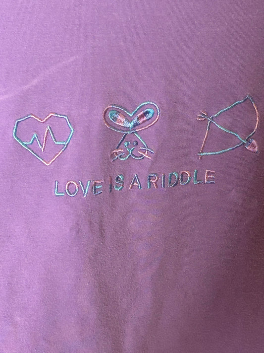 Talking in Riddles | M-L | Purple