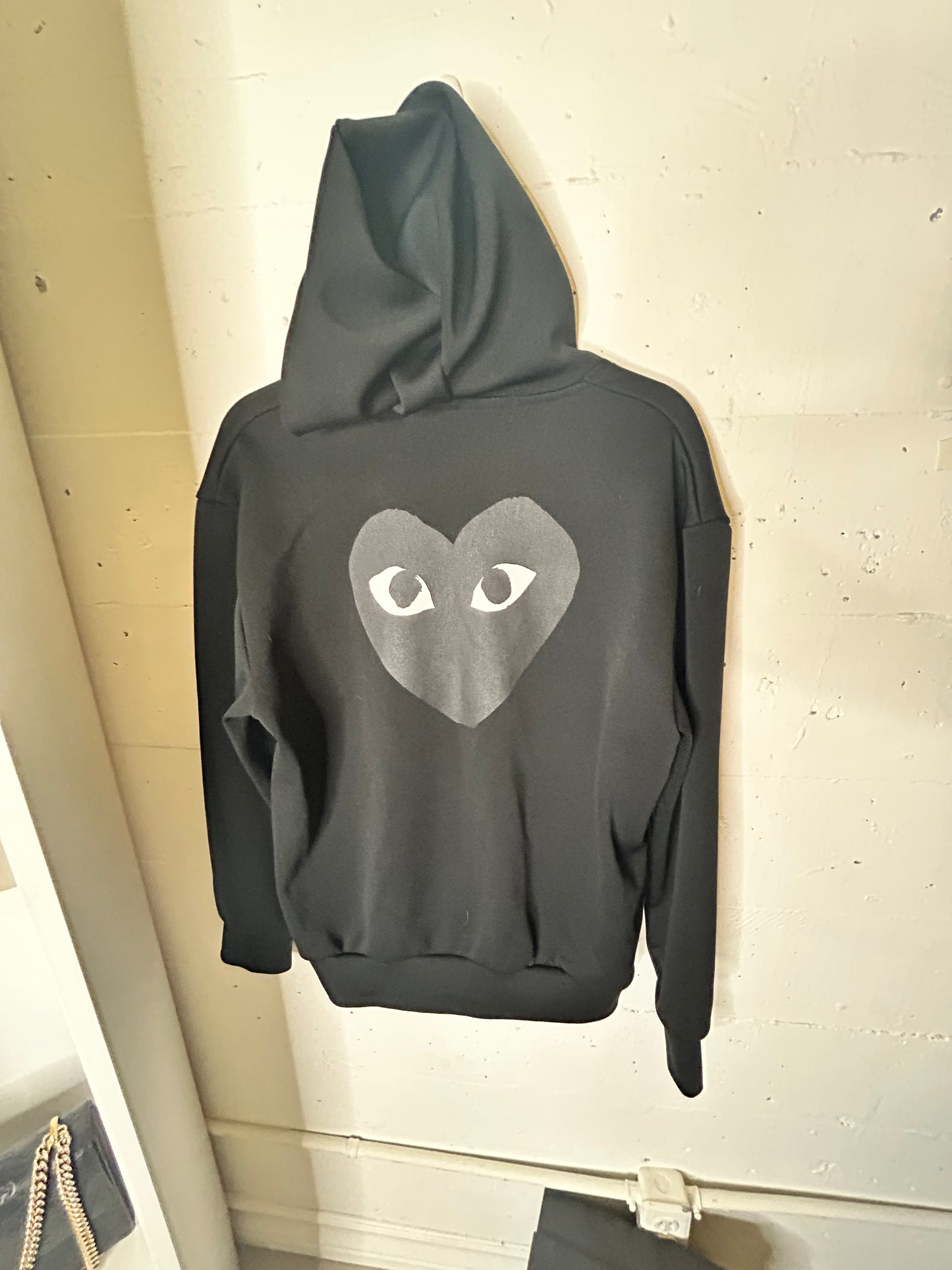 CDG | Heart Zipped Hoodie | Mens L