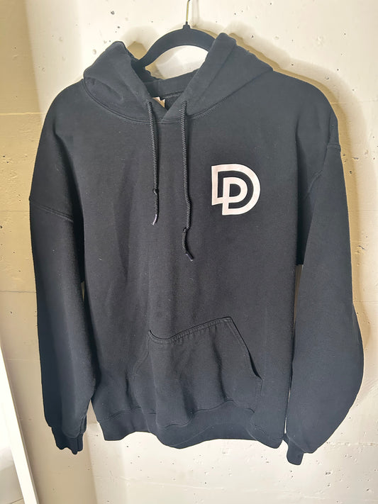 D is for Doom | Black Hoodie | Small-Medium