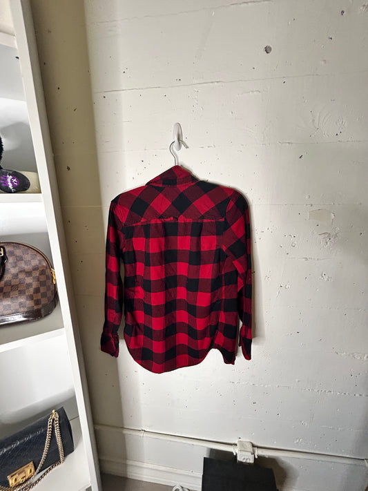 Hunter Red | TNA OG | XXS Plaid Button Down