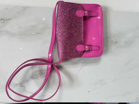 Barbie Girl Pink Glitter Mini Crossbody