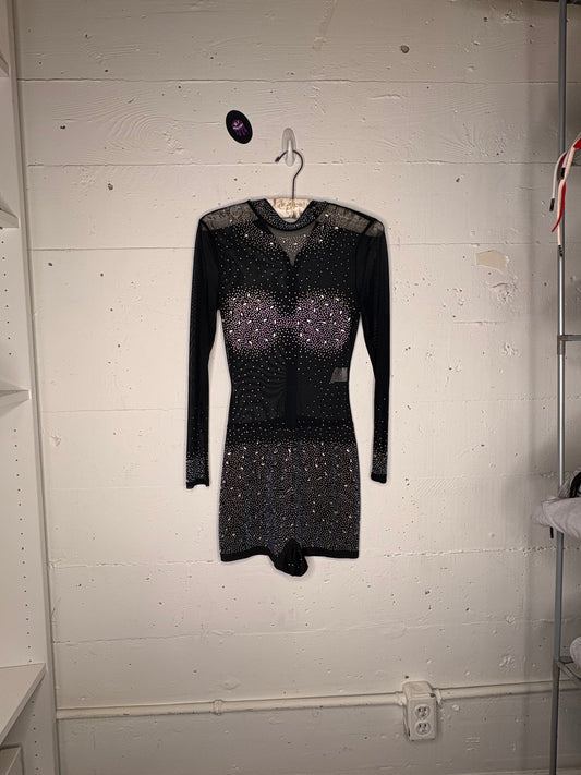 Crystal Sheer Body Short | S