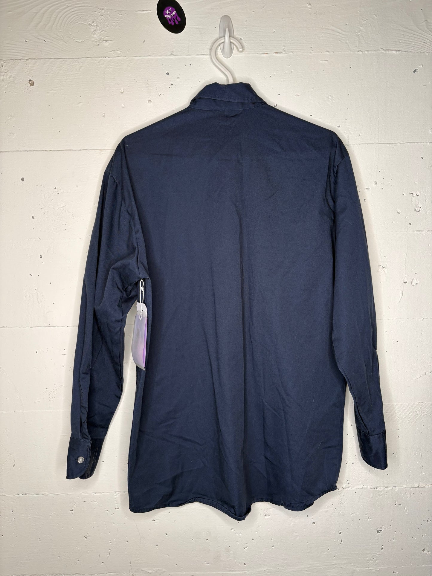 Unisex Heavy Weight Navy Button Down | Kodiak