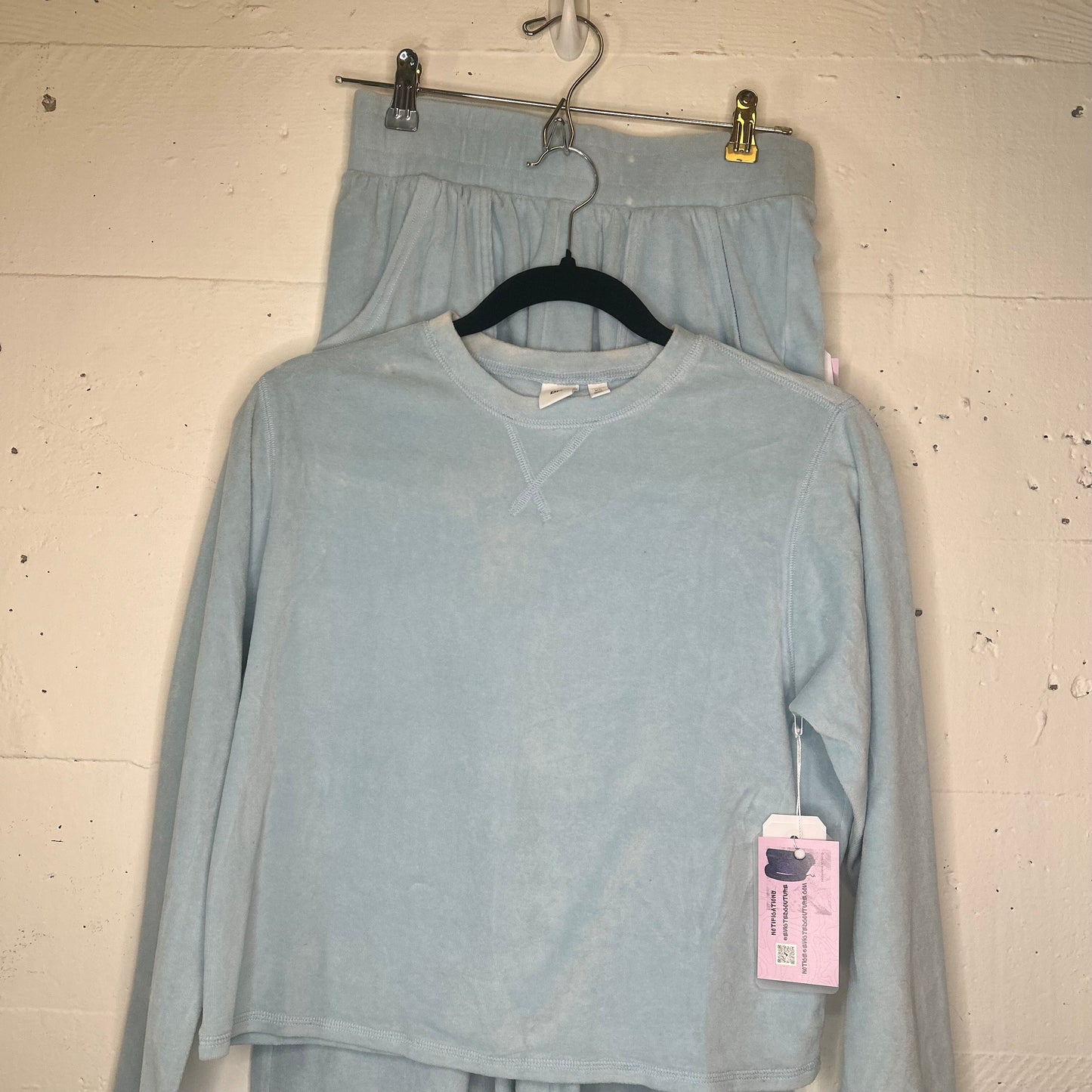 Simon Says Relax Powder Blue Terry Set