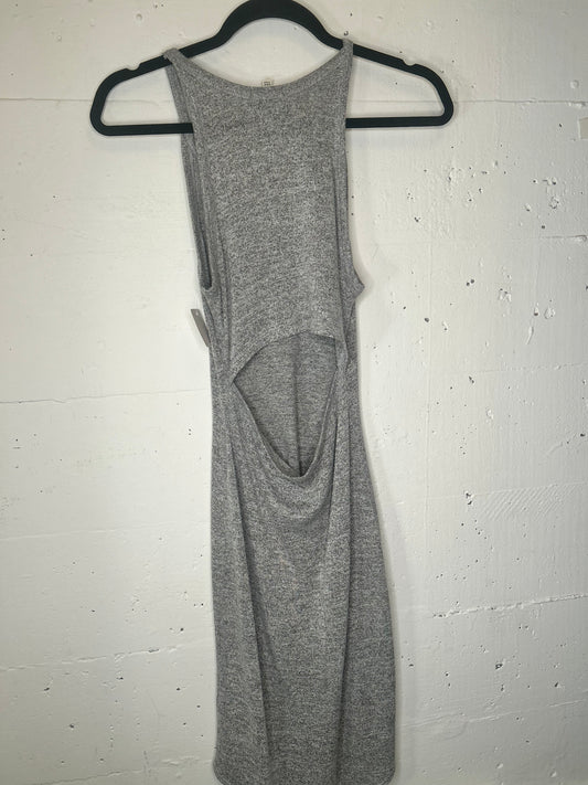 Wilfred Heather Grey Cut out Dress XS-S