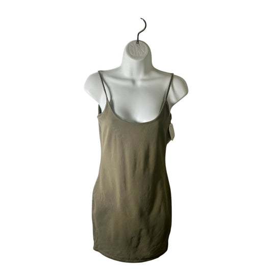Sage Green Spagetti Mini Dress | Sized Small