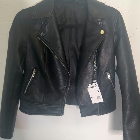 Leather Moto Jacket